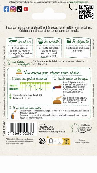 Aromatiques - Camomille Ordinaire - MEDIA_PACKAGING_VERSO